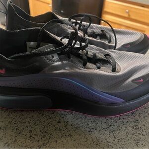 Nike Women's Black and Purple Sneakers